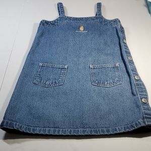 Vintage Ralph Lauren child's denim jumper